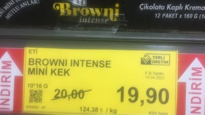 Markette alışveriş yaparken gördüğünüz en büyük indirim neydi?