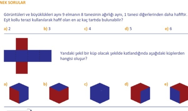 Arkadaşlar bu soruların cevabı nedir?