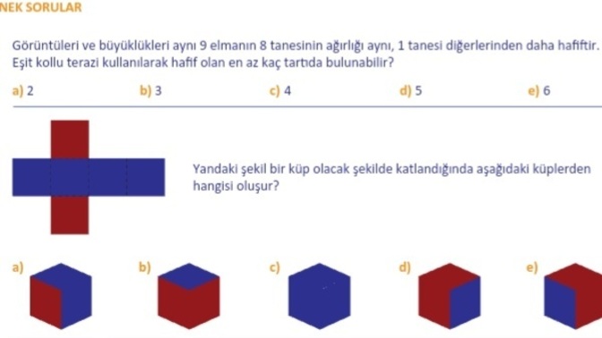Arkadaşlar bu soruların cevabı nedir?