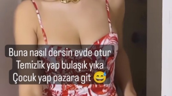 Güzel ve seksi kadınlar ev işleri yapar mı?