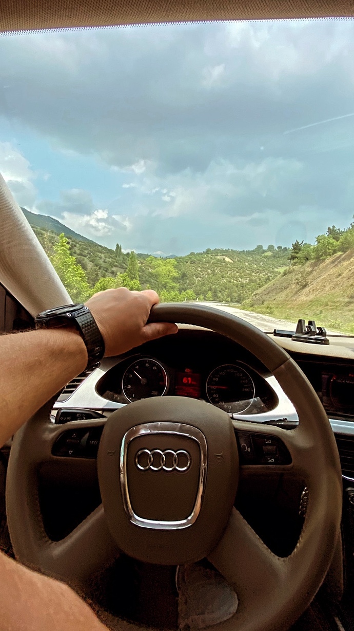 Günde kaç km yol yapıyorsun?