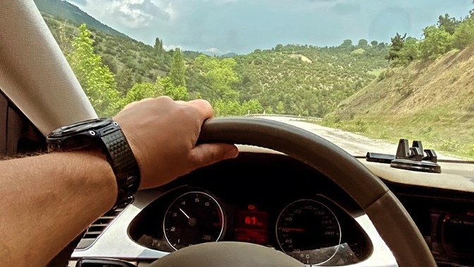 Günde kaç km yol yapıyorsun?