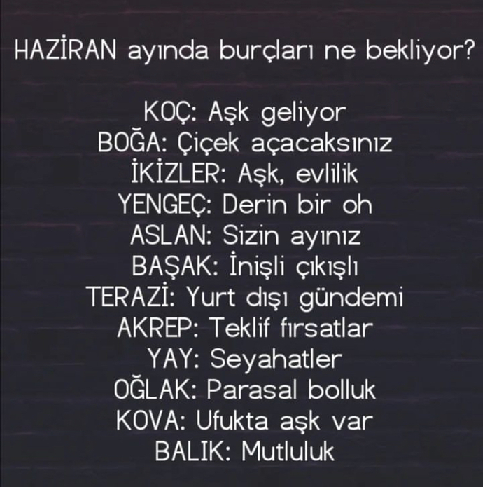 Burcuna göre haziran ayı nasıl geçecek?