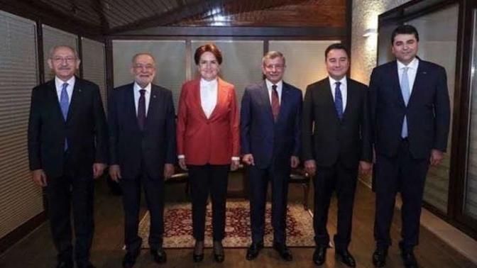 Millet İttifaki Diğer Adıyla 6'li Masa Resmi Olarak Dağıldı?