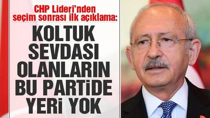 Kılıçdaroğlu Açıkladı İstifa Etmeyeceğini?