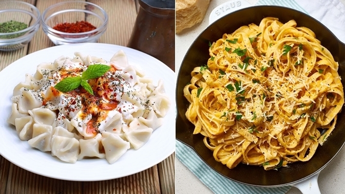 Mantı mı, fettuccine mi?