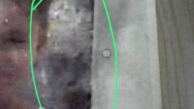 Cin'in yüzünü görüyor musunuz dikkatli bakın?