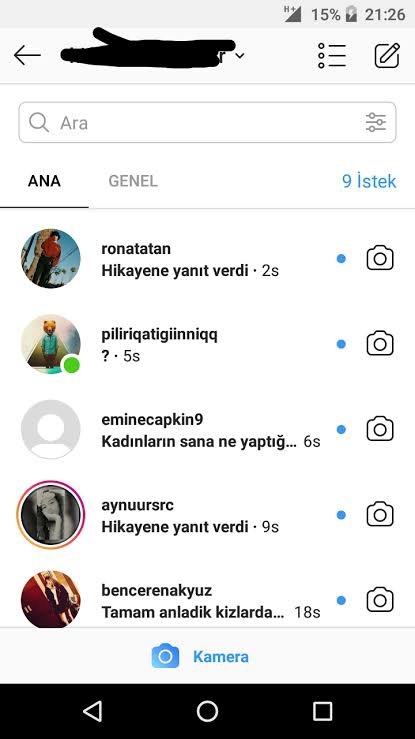 Dm kutunda kaç tane mesaj isteği var 😄?