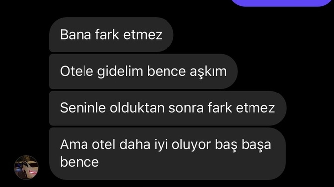 İlişkinin başında temas isteyen erkekten olur mu?