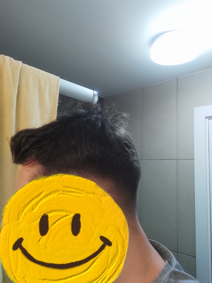 Bu saçta açılma belirtisi var mi?