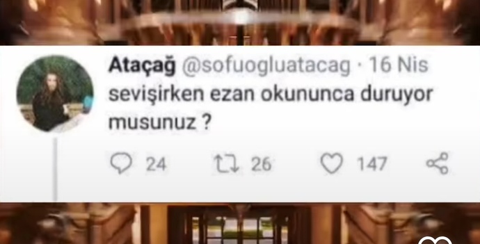 Seks yaparken ezan okunsa durur musunuz?