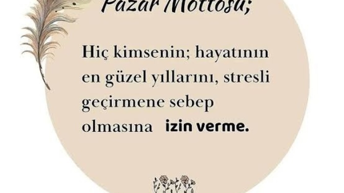 Günaydınnn..☀️ Pazar klasiğiniz nedir?