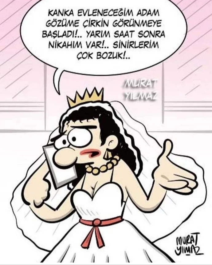 Sevdiğiniz kişi ile evlenmeye yarım saat kala ben vazgeçtim deseydi,; peki sizin tepkiniz ne olurdu?