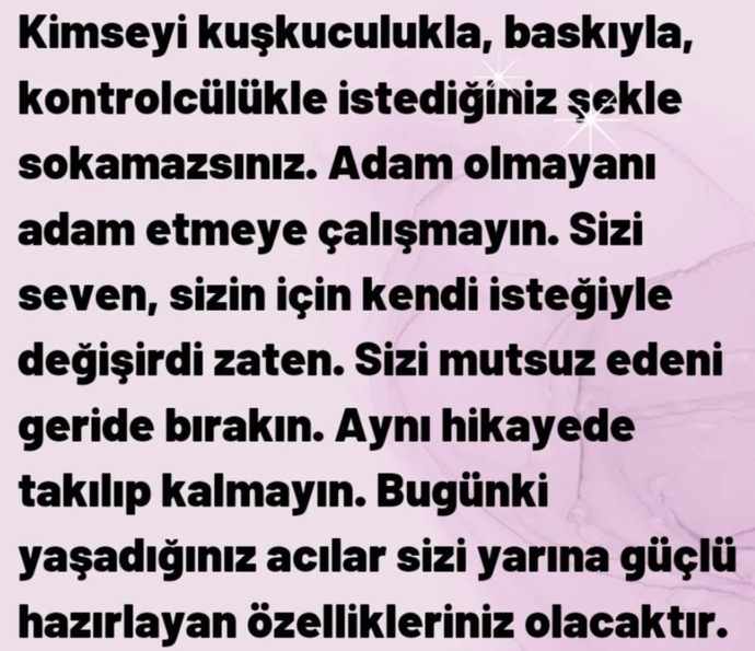 İnsanları değiştirmeye çalışır mısınız?