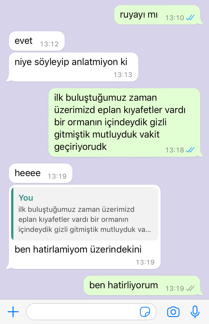 İlk buluştuğumuzda giydiğim şeyleri hatırlamıyor. Beni gözden mi çıkardı?