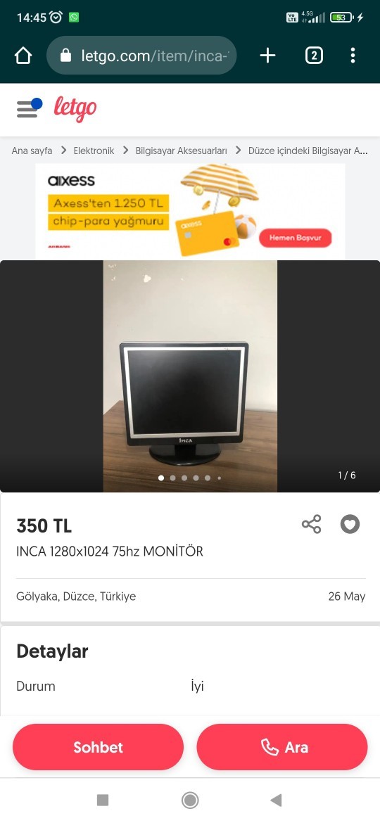 Twitchte ikinci monitör olarak kullanacağım bu ürün işimi görür mü? Dandik mi?