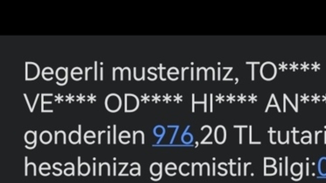 Hesabıma değişik bi Fast gönderilmiş?