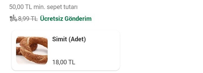 Simit ne ara 18 oldu?