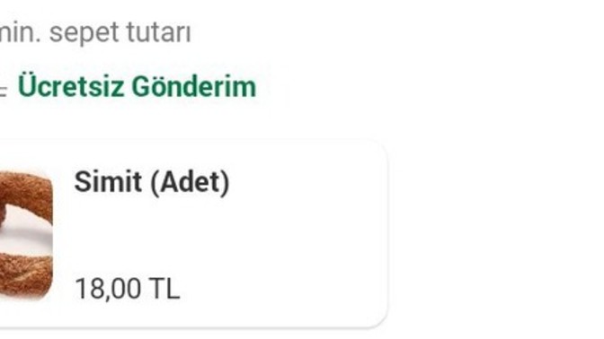 Simit ne ara 18 oldu?