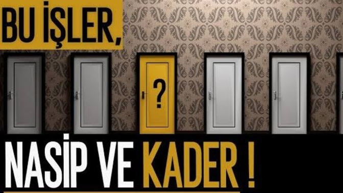 Kaderi kendimiz mi çizeriz yoksa sadece yaşar mıyız? 