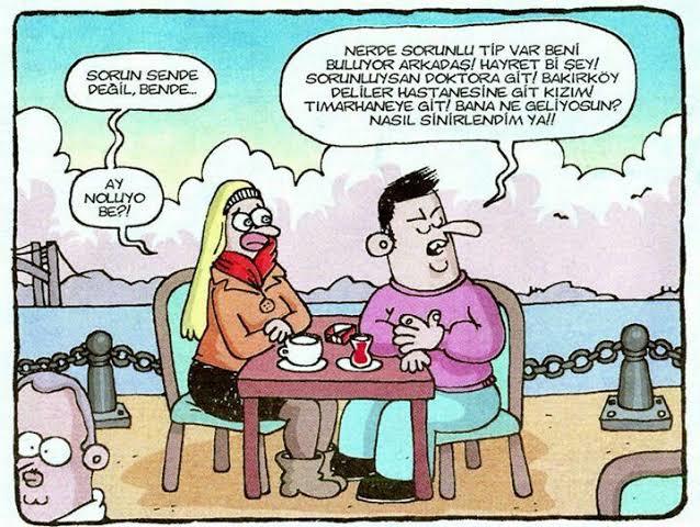 Sorun sende değil bende diyen kişiye cevabınız ne olur?