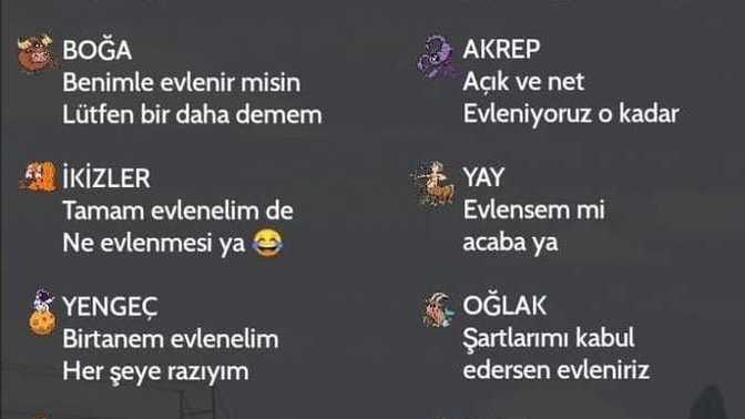 Burcuna göre evlilik teklifi aldıktan sonraki tepkin neymiş?