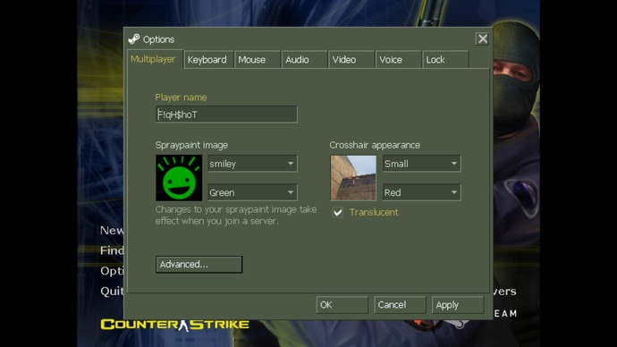 Counter-strike 1.6 da crosshair rengim değişmiyor ne yapmalıyım?
