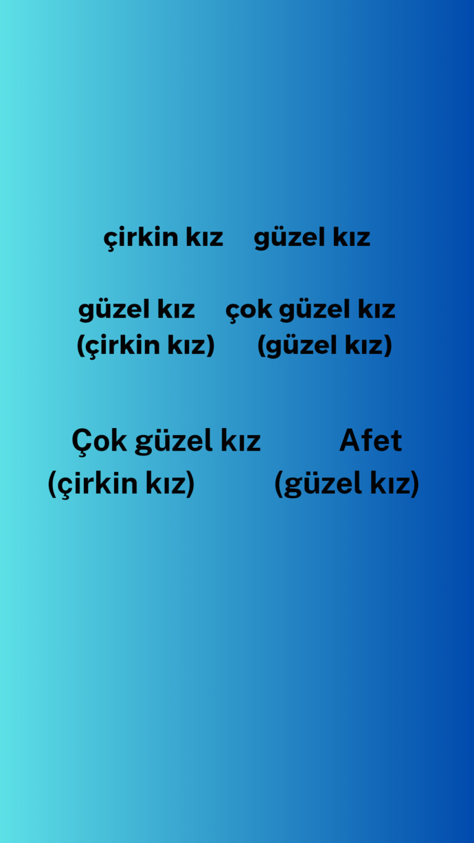 Her kadın güzeldir?