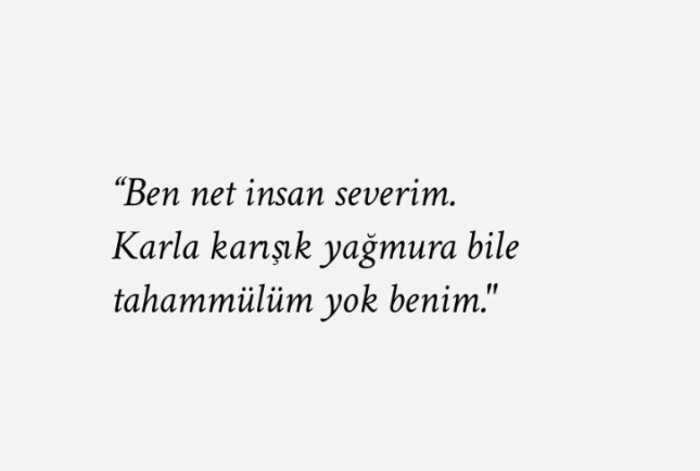 Net misinizdir? Grileriniz var mı yoksa?