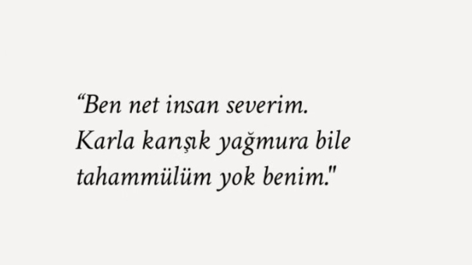 Net misinizdir? Grileriniz var mı yoksa?