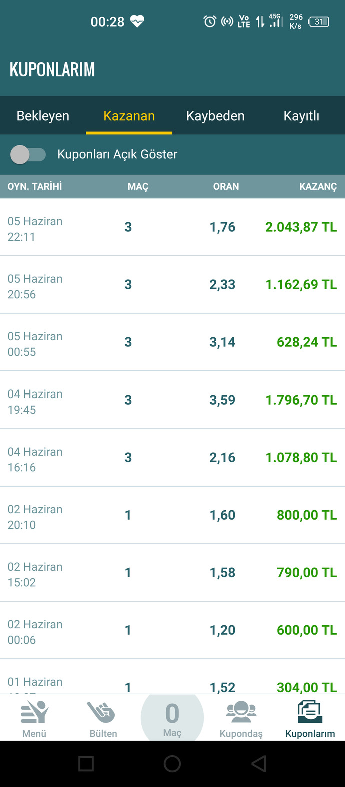 Aşkta kaybettim kumara girdim kumarda kazanıyorum tekrar aşık olursam kumarda şansım gider mi?