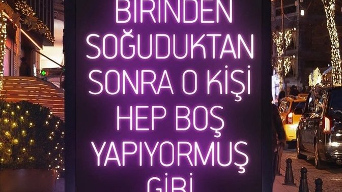 Soğuduğun insanın söylediklerine tepkin ne oluyor?