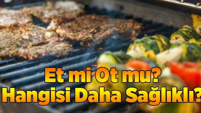 Daha çok et mi tüketirsiniz ya da sebze ağırlıklı mı?