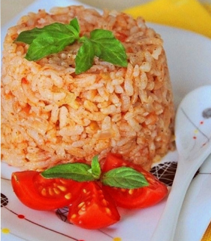 Domatesli pilav