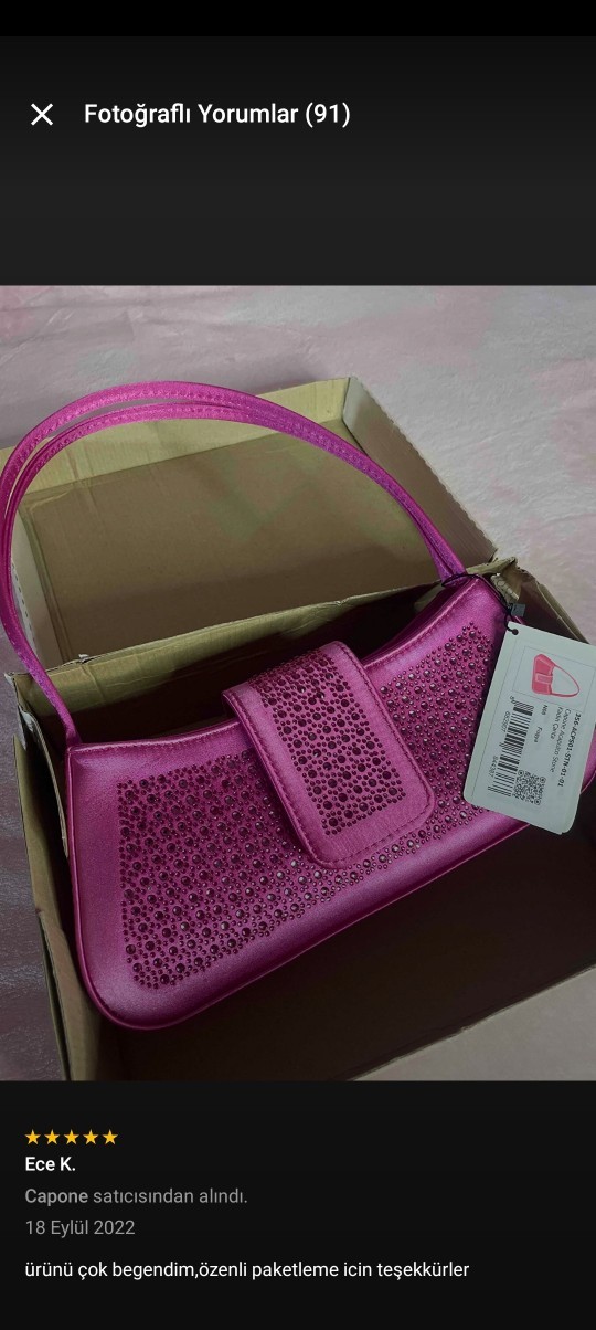 Sizce bu çanta nasıl, 280 TL eder mi?