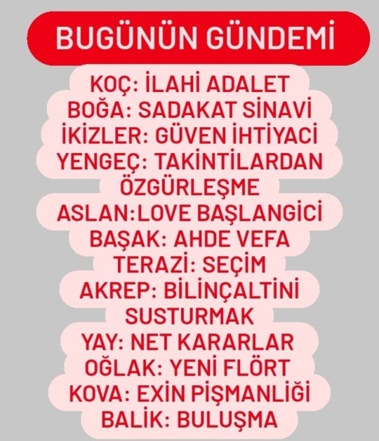 Burcuna göre bugünün gündemi nasıl?
