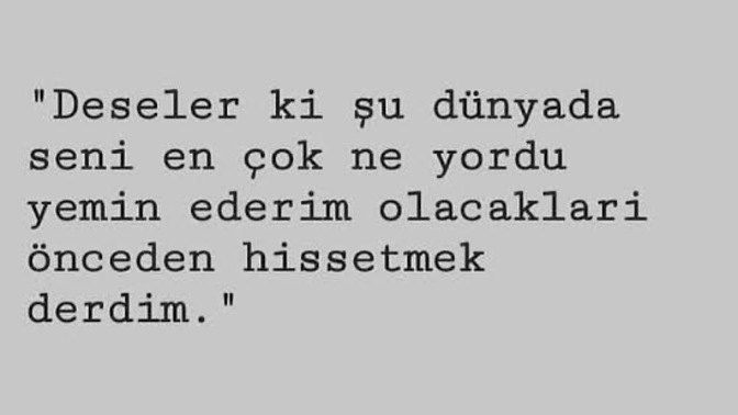 Olacakları önceden hisseder misiniz?