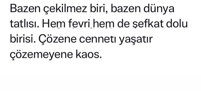 ☝🏼 aynen şu şekil 🙈
