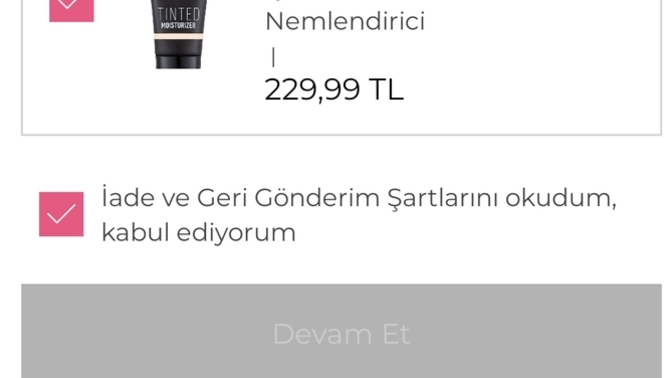 Ürün iptali nasıl yapabilirim?