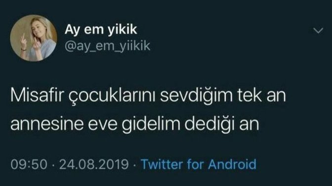 Eve misafir gelmesini seven kaç kişi var?