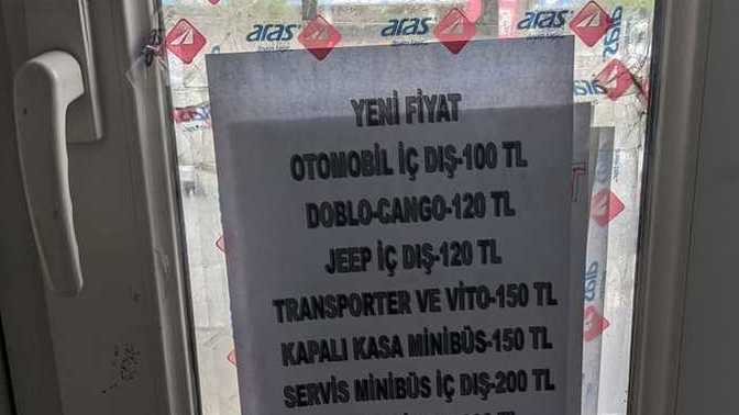 Sizin orada araba yıkatmak kaç TL?