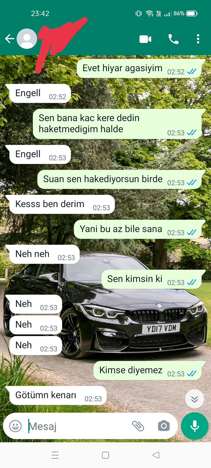 5-6 aylık sanaldan kız arkadaşım böyle konuşup engelledi. Buna nasıl karşılık vermeliyim?