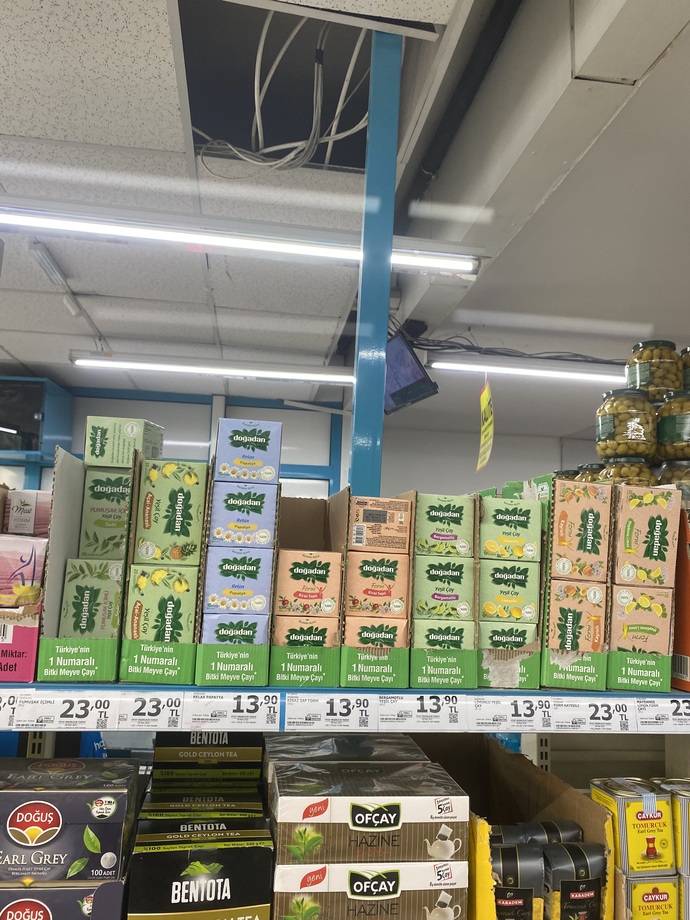 Bu çaylardan hangisini sık içiyor sunuz?