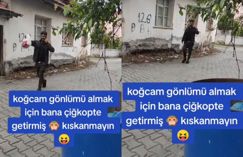 Kocasının çiğ köfte alması kıskanılacak bir şey mi?