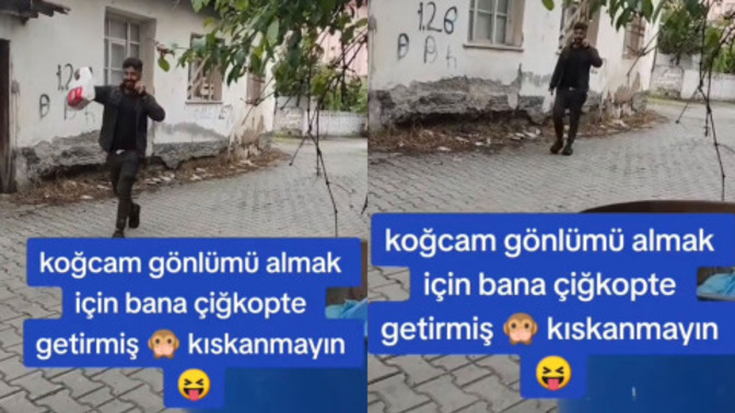 Kocasının çiğ köfte alması kıskanılacak bir şey mi?