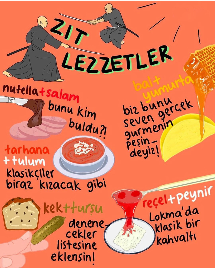 Bu zıt lezzetlerden birini denediniz mi?
