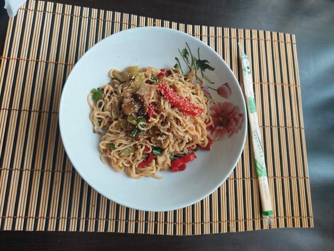 Evde yapılan noodle seviyomusunu?