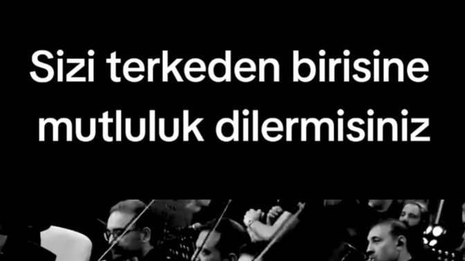 Sizden ayrılan kişiye ne dilerdiniz?