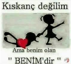 Hiç kıskanç değilim 😅