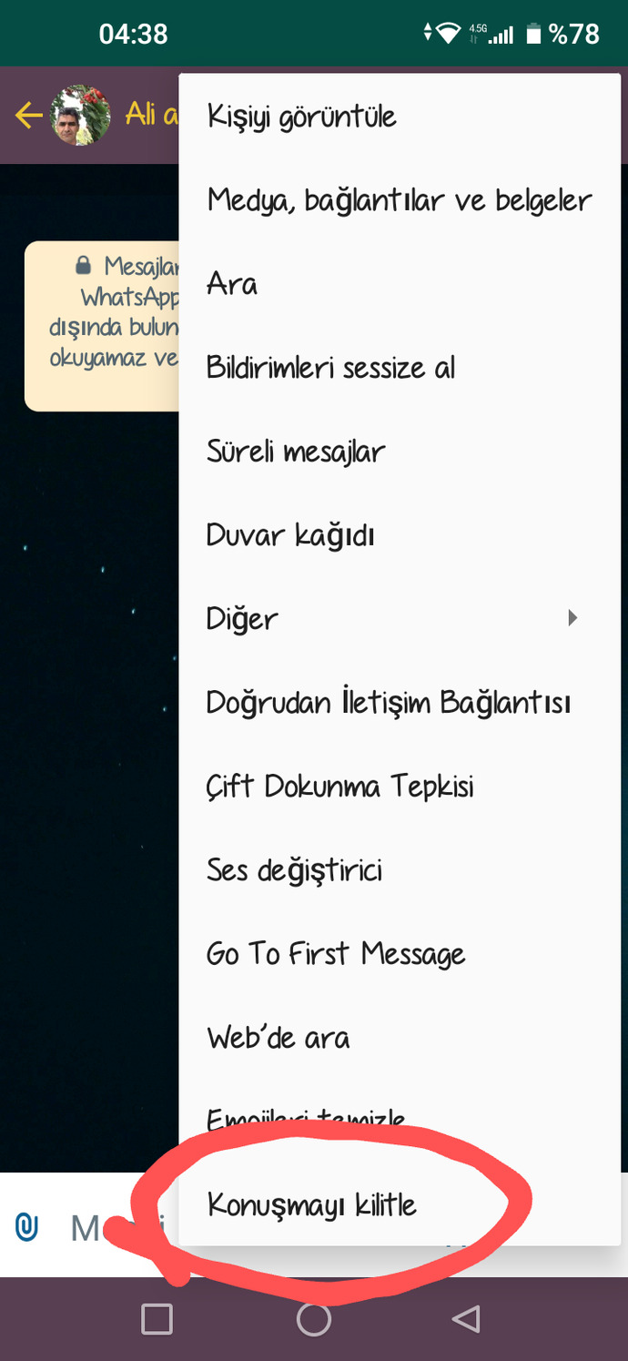 Whatsap sohbet kilidi gelmiş ne düşünüyorsunuz?